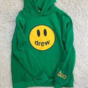 Green drew hoodie